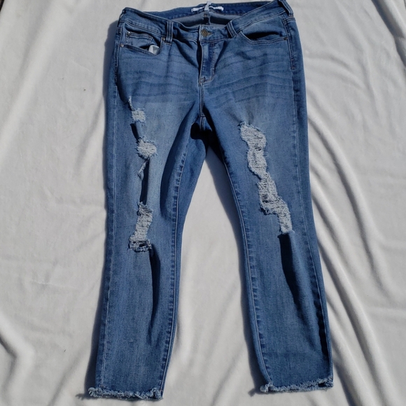 Celebrity Pink Denim - Celebrity Pink distressed jeans